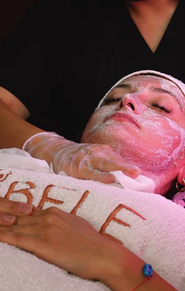 Kibele Beauty Studio Ankara Balgat cilt bakımı ve yüz maskesi uygulama süreci