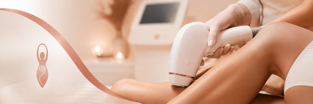 Kibele Beauty Studio beyaz başlıklı diode lazer epilasyon uygulaması